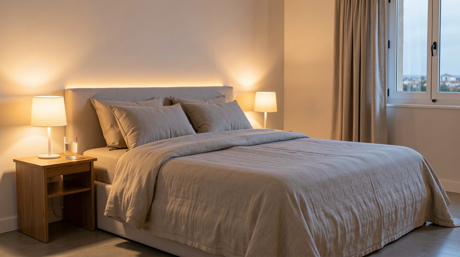 Entorno de descanso sereno