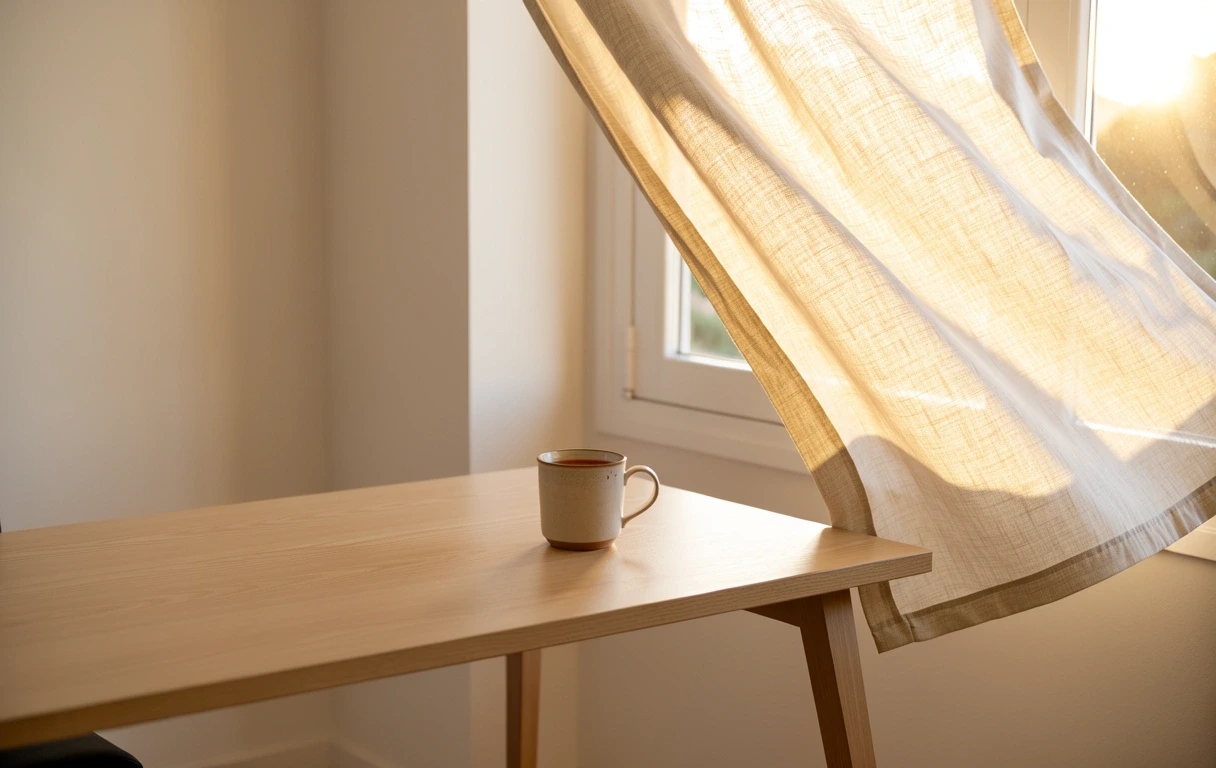 Ambiente de calma para la reflexión y el descanso